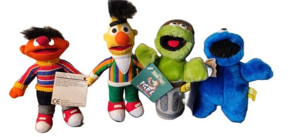 Stofftier Set Sesamstraße