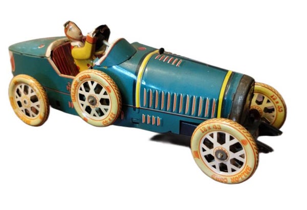 Blechspielzeug Rennauto