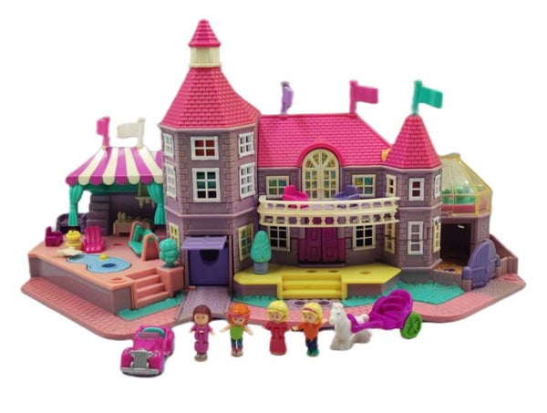 Polly Pocket Bluebird Magical Light Up.Mansion