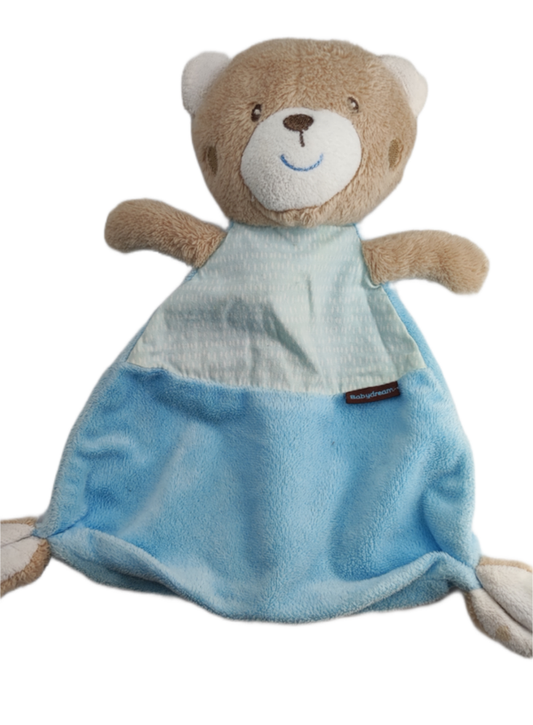 Babydream Schmusetuch Bär blau
