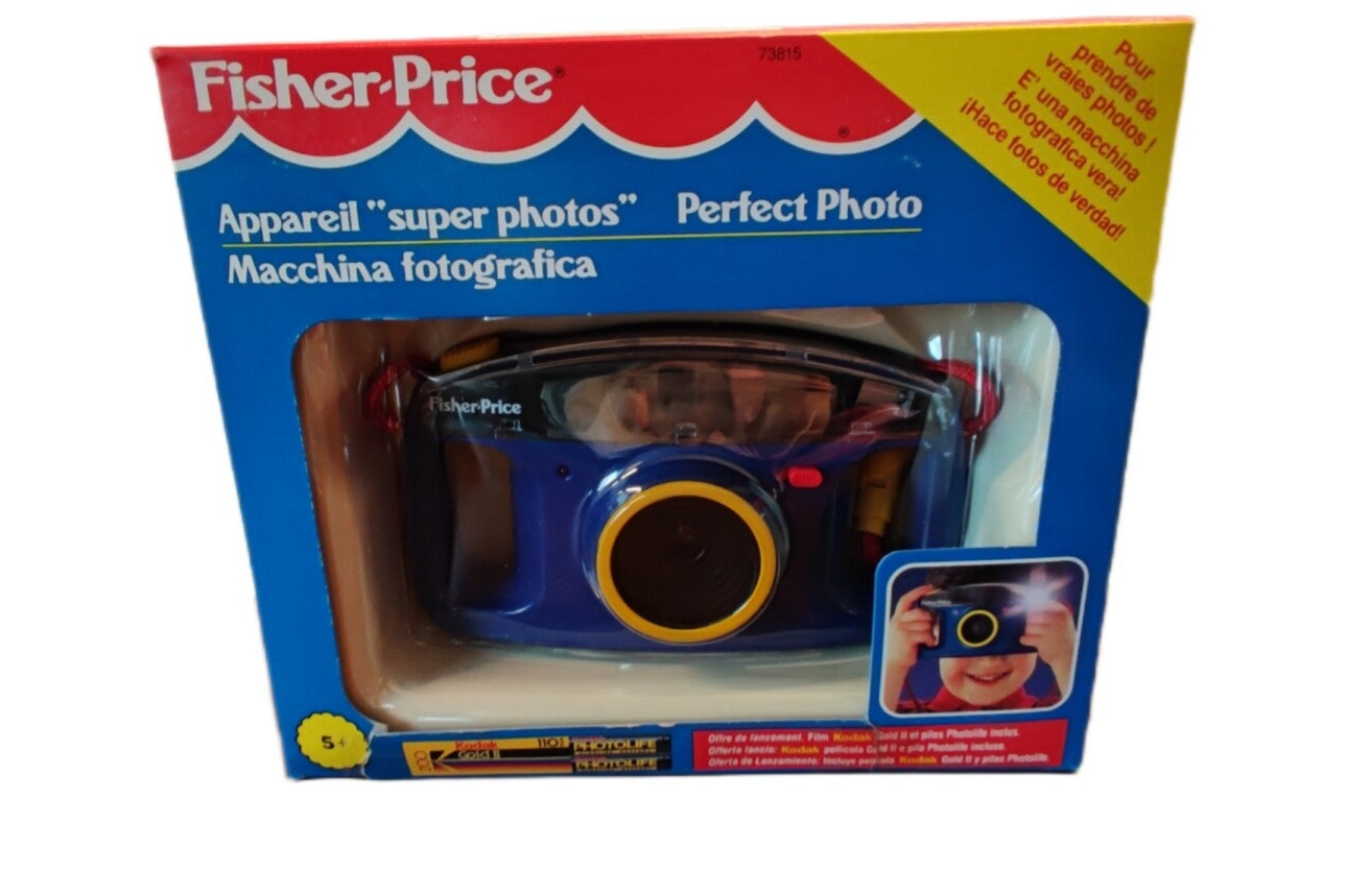 Fisher-price Vintage Kinderkamera blau