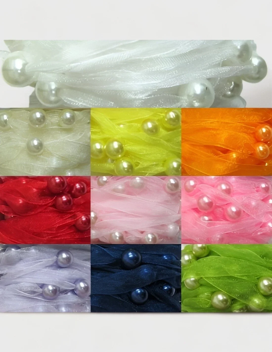 Organza Perlas- Modelo 1