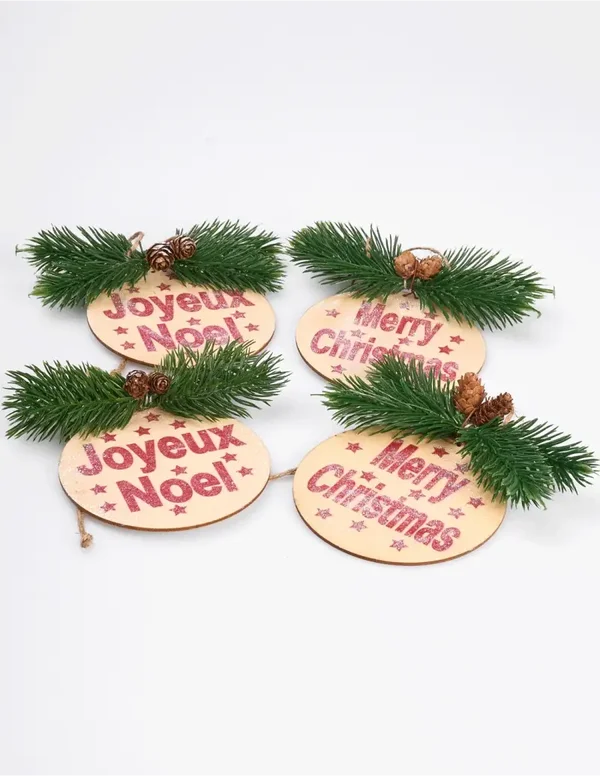 Colgante navidad idiomas