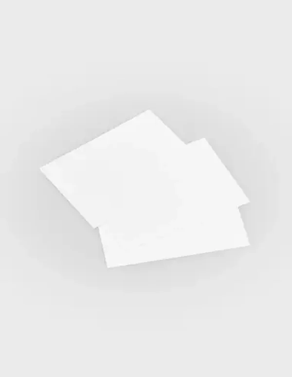 Tarjetas Simple Blancas