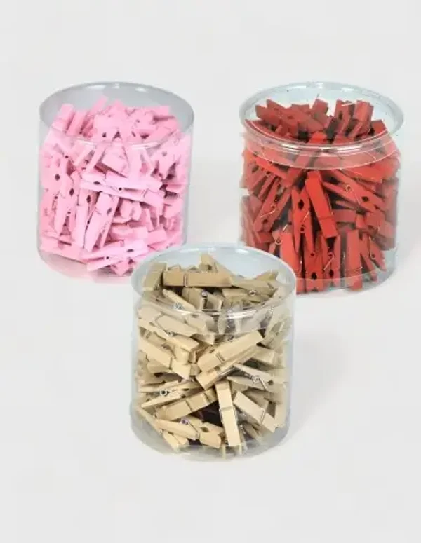 Pinzas Pequeñas Madera