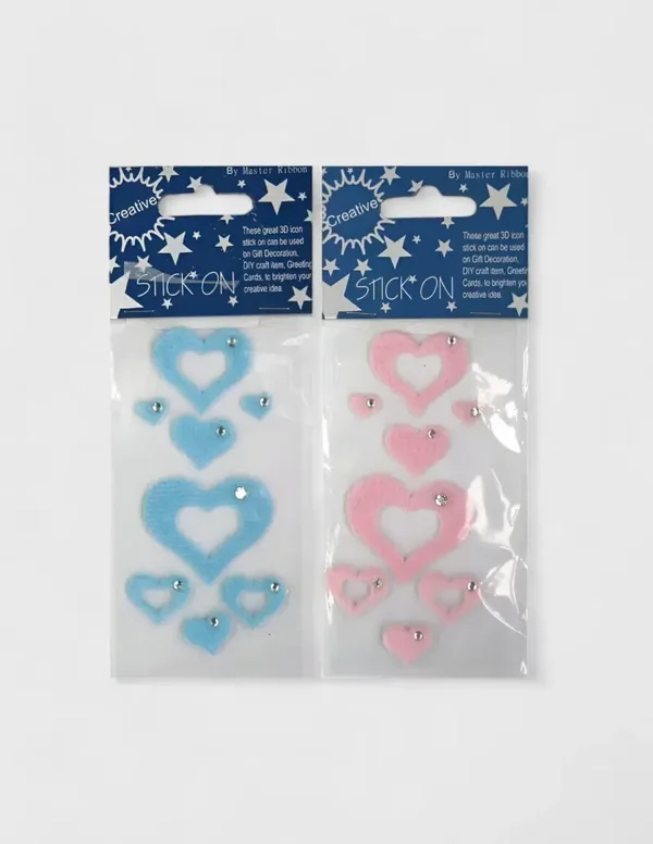 Pegatinas de Corazones Adhesivos