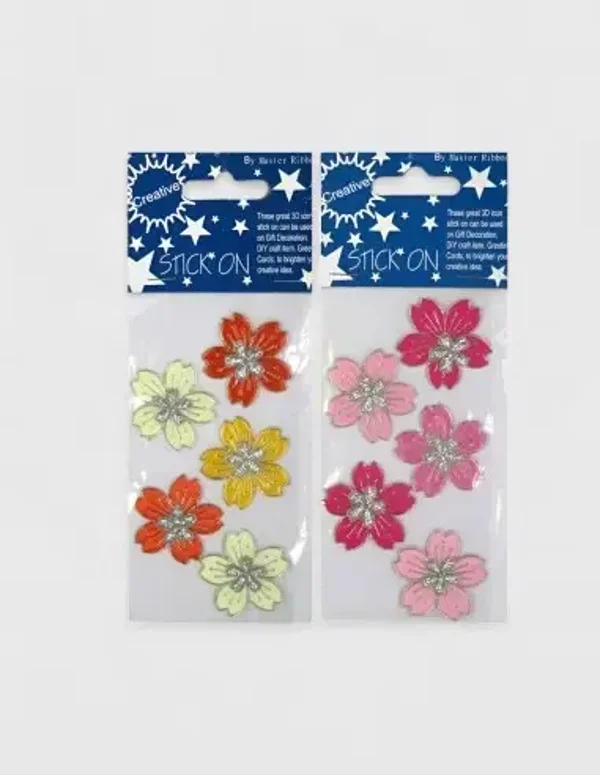 Pegatinas de flores Adhesivas