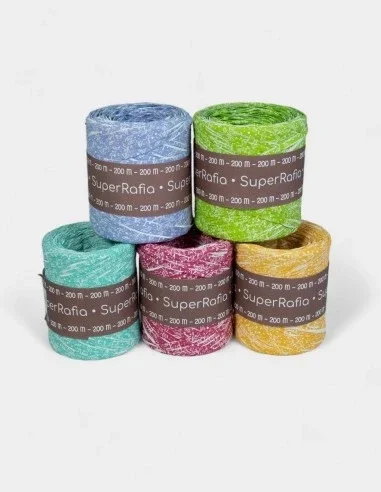 Rafia sintética estampado