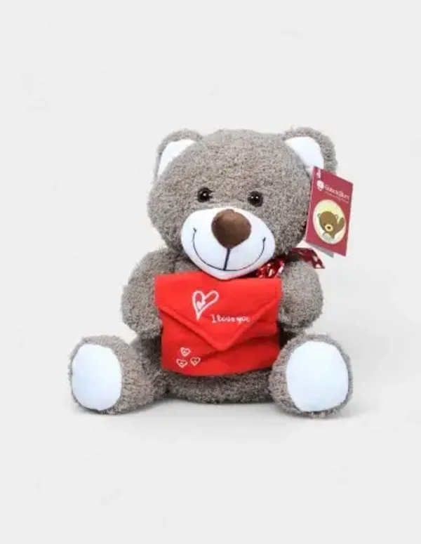 Peluche con sobre rojo