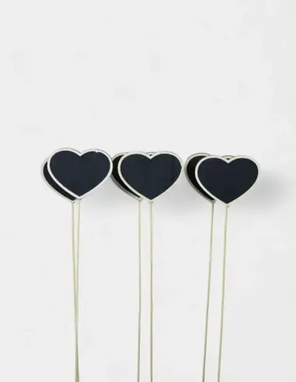 Pick pizarra corazón