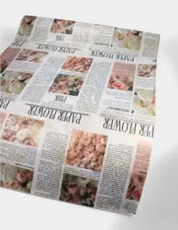 Rollo papel fibra periódico