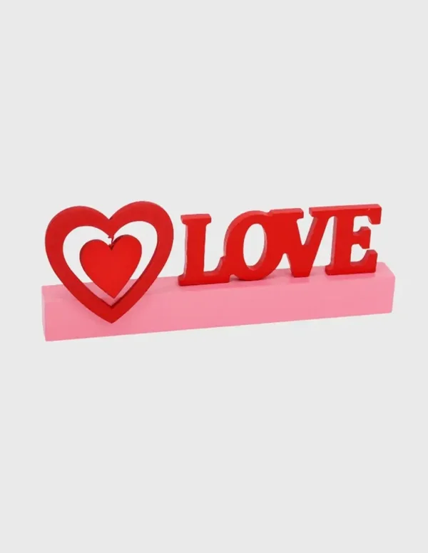 Adorno con base love