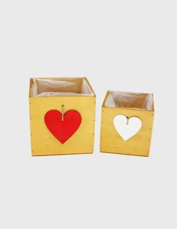 Caja Madera Cuori Set