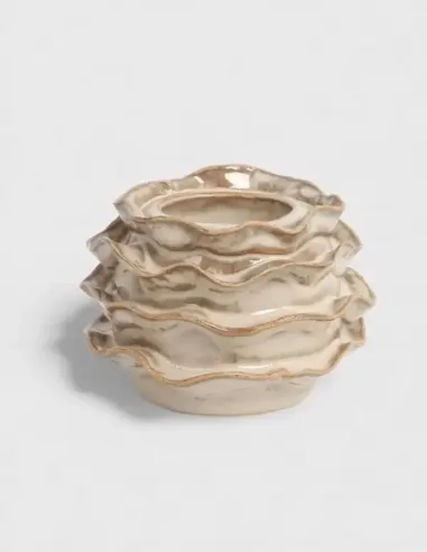 Portavela de Cerámica