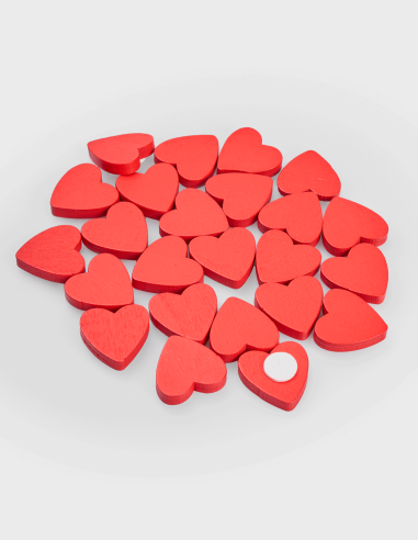 Corazón Adhesivo Madera