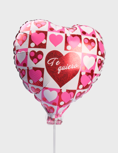 Globo Mini Corazones Te Quiero 32