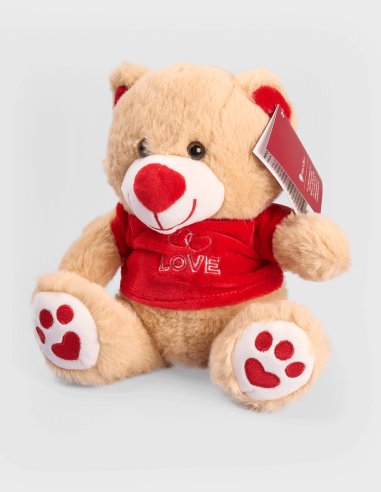 Peluche camiseta Love
