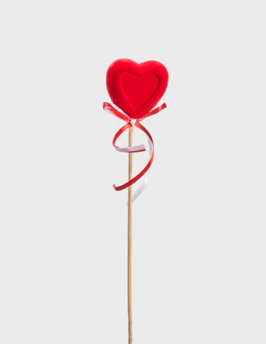 Pick corazón relieve