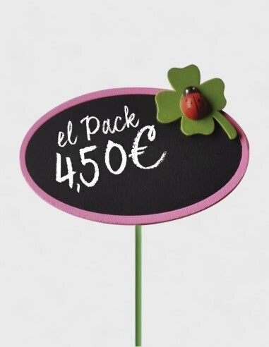 Pick pizarra mariquita