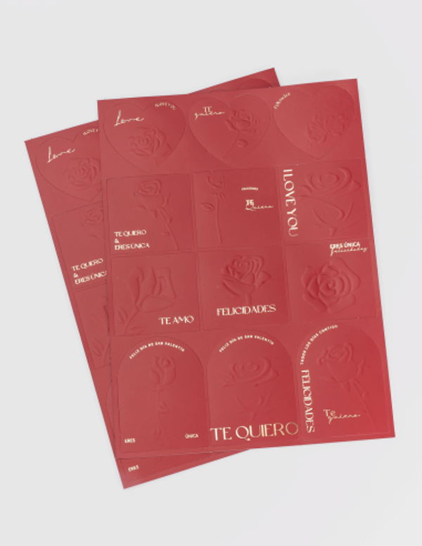Tarjetas Rojas San Valentín