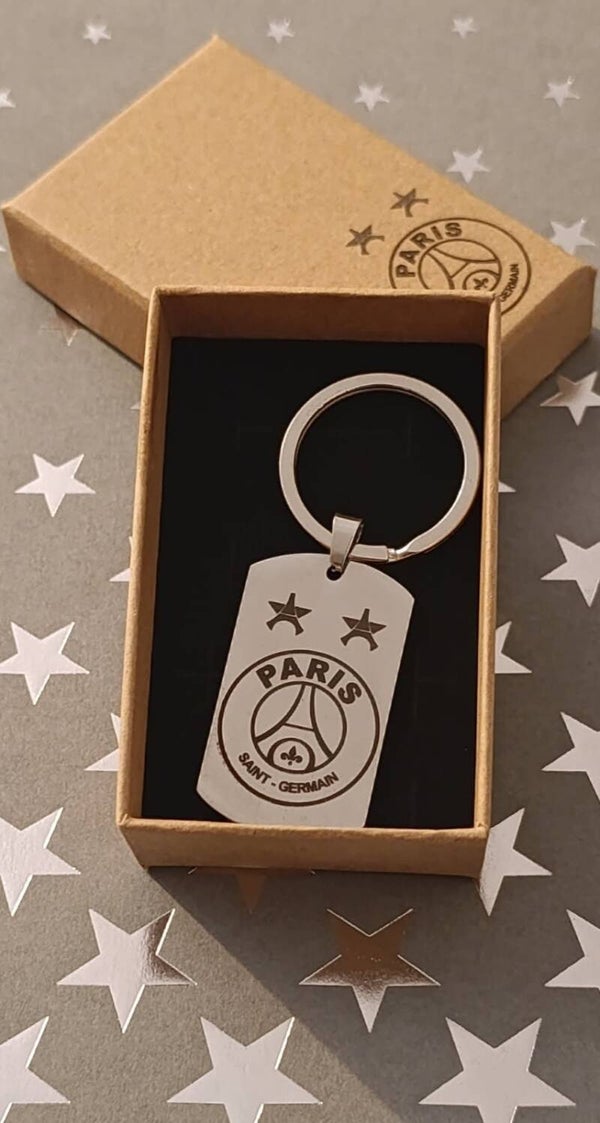 Porte clés PSG 2 Etoiles