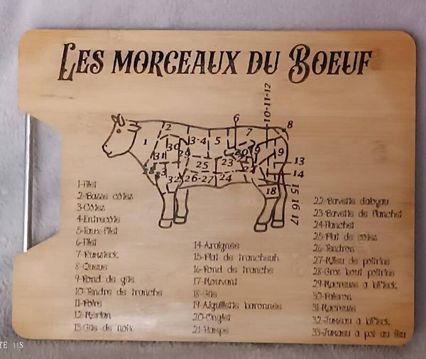 Planche à découpe en bois