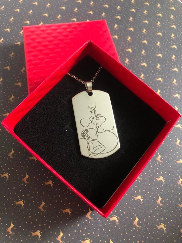 Collier couple + bébé