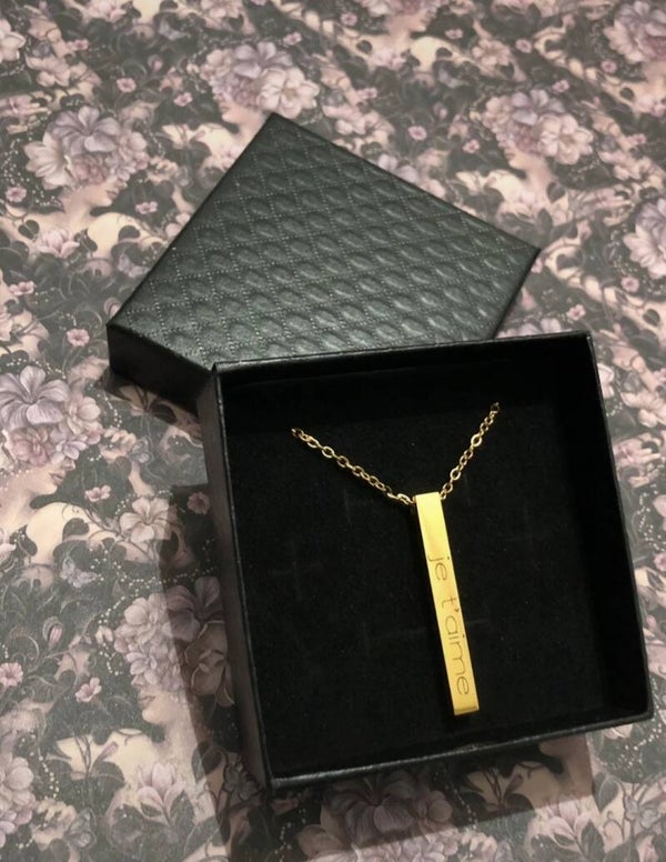 Collier Je t'aime