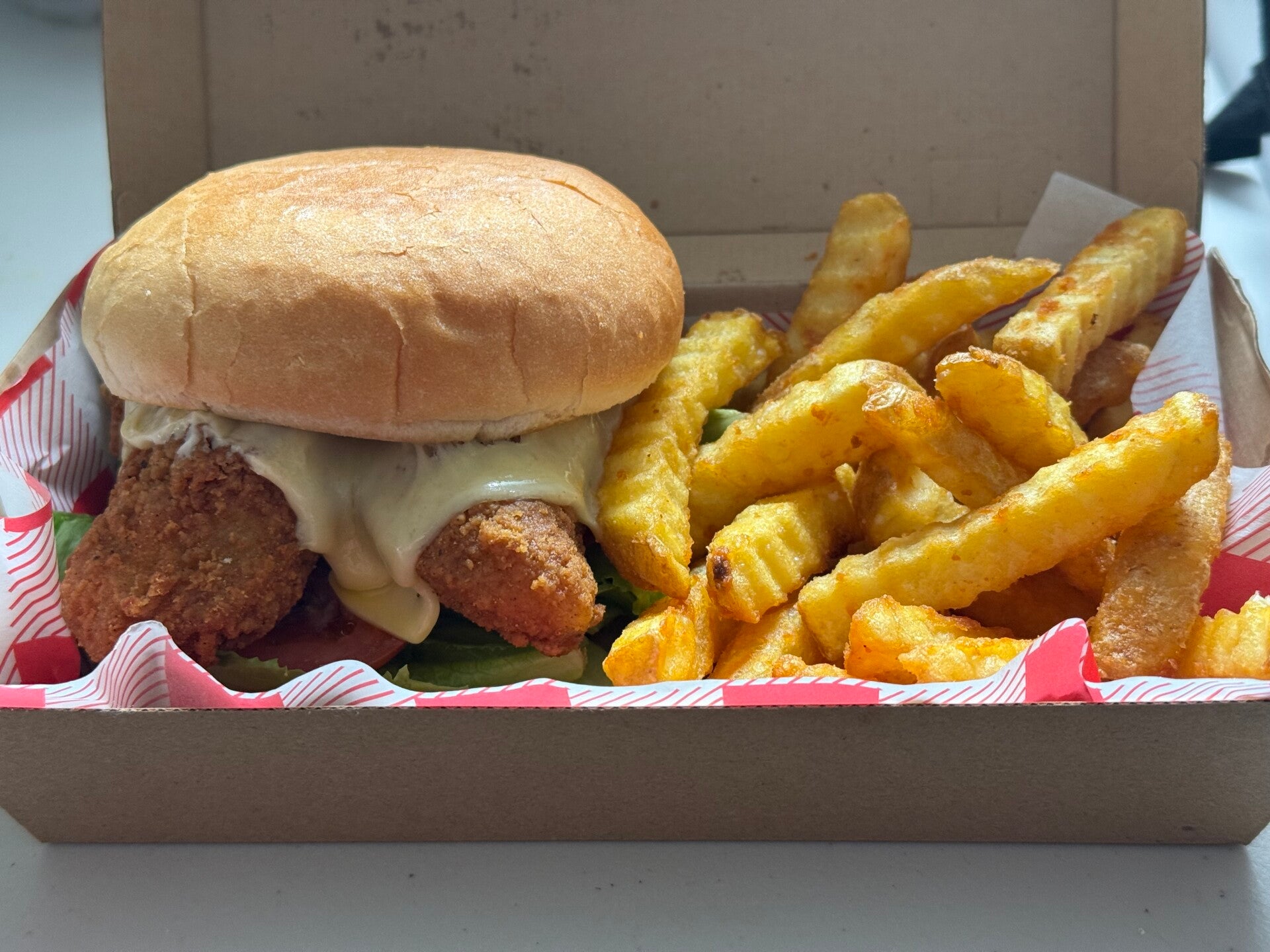 Fried Chicken Burger