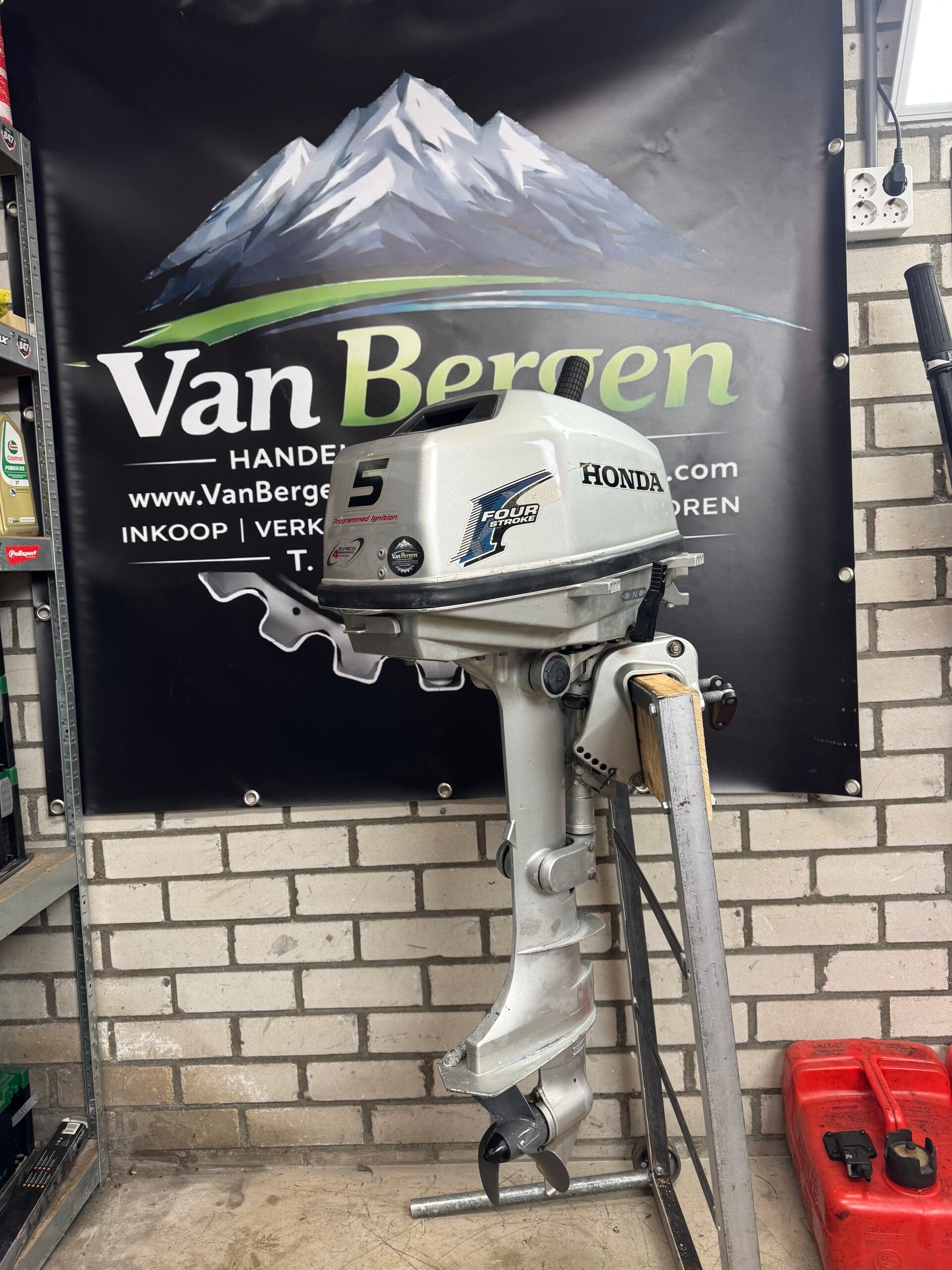 Honda 5 pk 4 takt kortstaart
