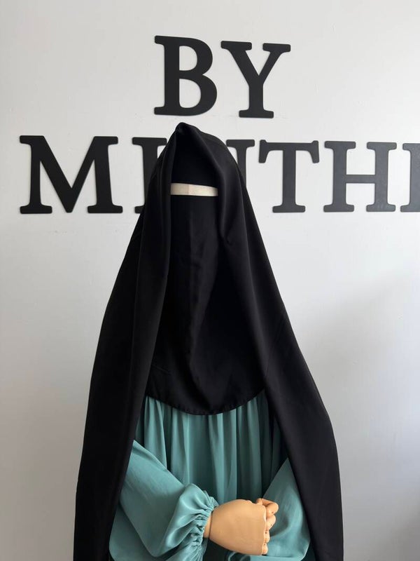 Niqab Set Black