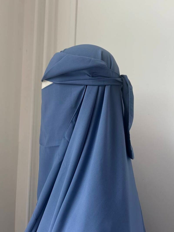 Niqab Set Sky Blue