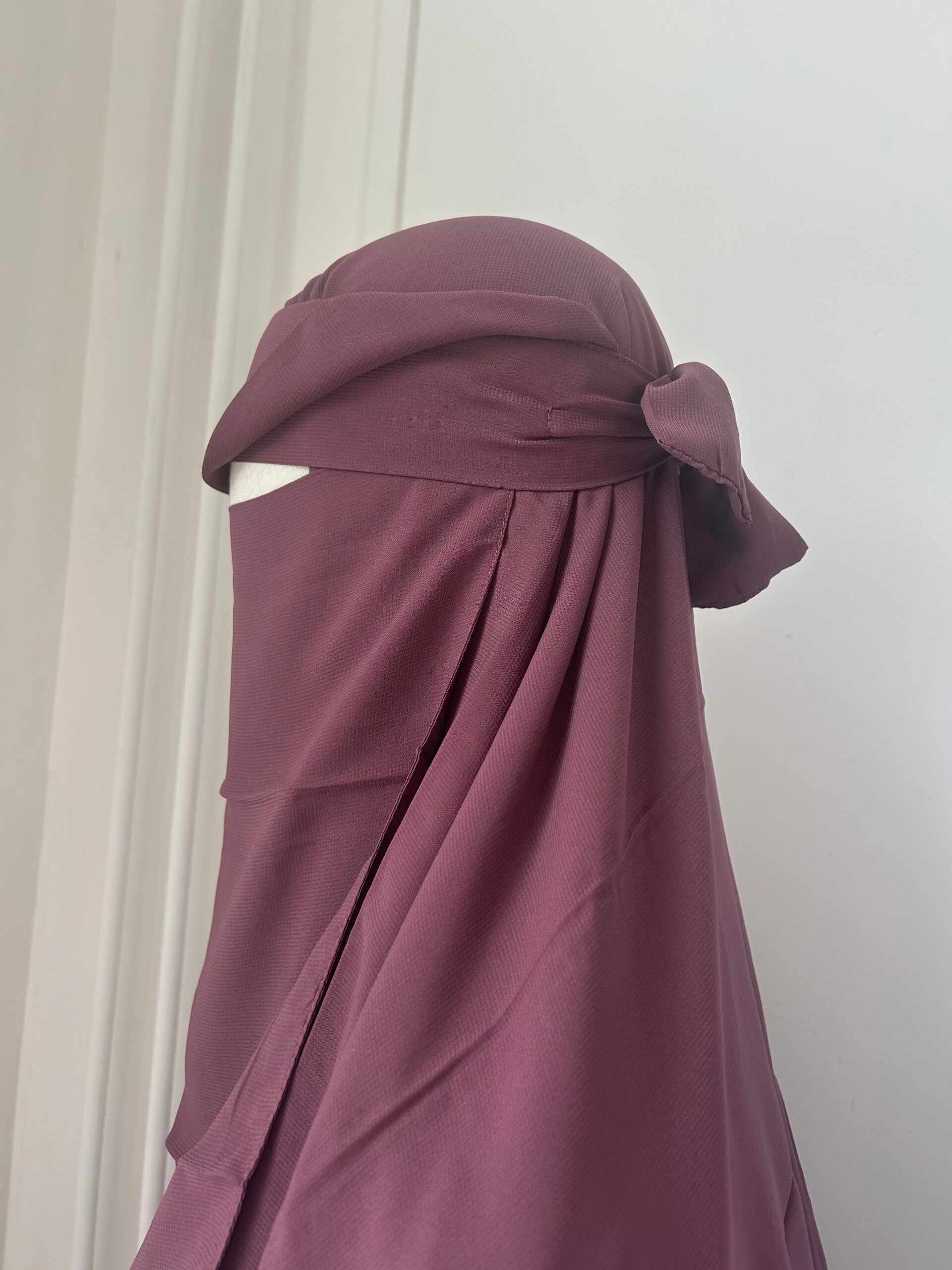 Niqab Set Light Plum
