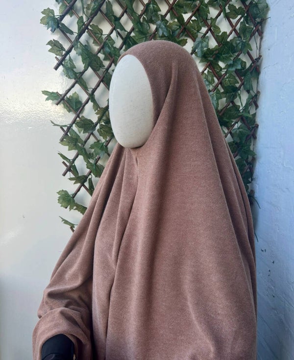 Winter Khimar Camel