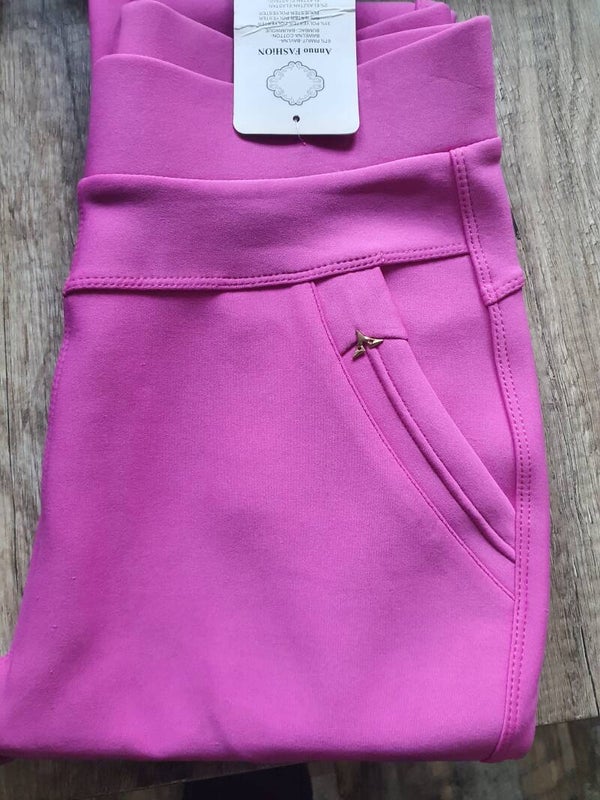 Comfortbroek purple rose