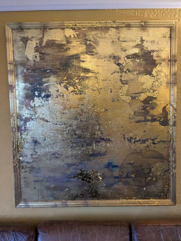Gold Leaf Framed Landscape