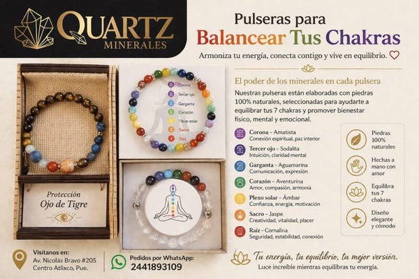 Pulseras Chakras