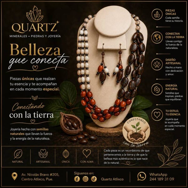 COLLAR SEMILLAS NATURALES