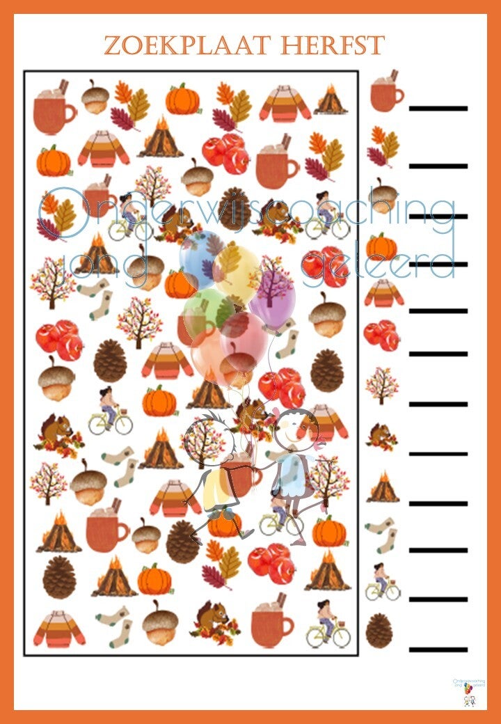 Zoekplaten herfst (15) 🍂🐿️