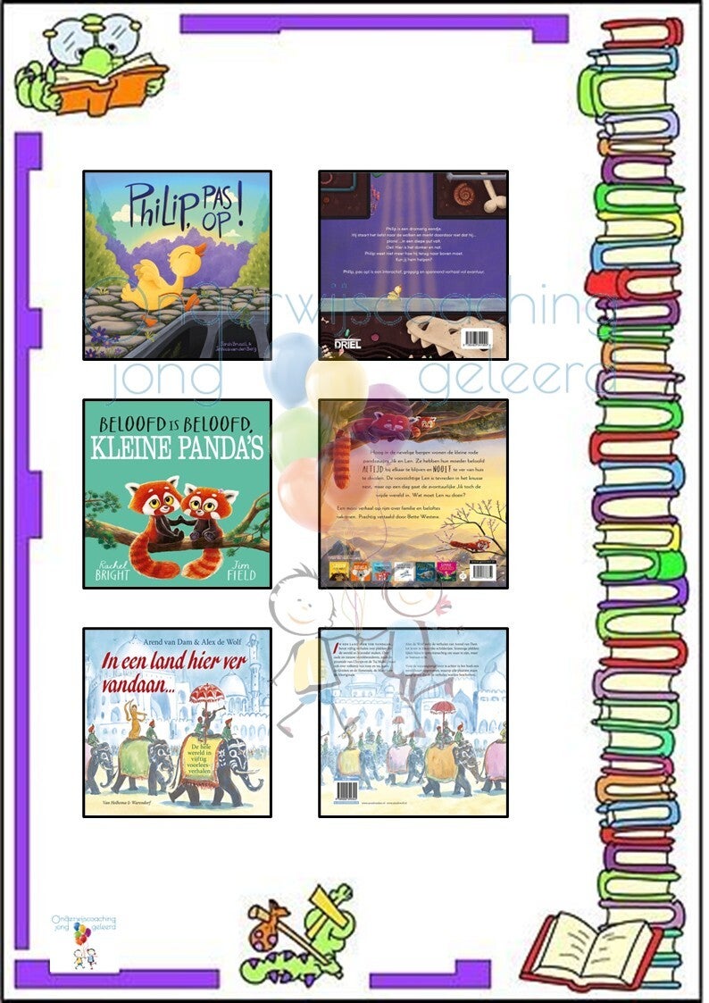 Memory van kinderboeken - spanning, avontuur, magie, fantasie 📚😊