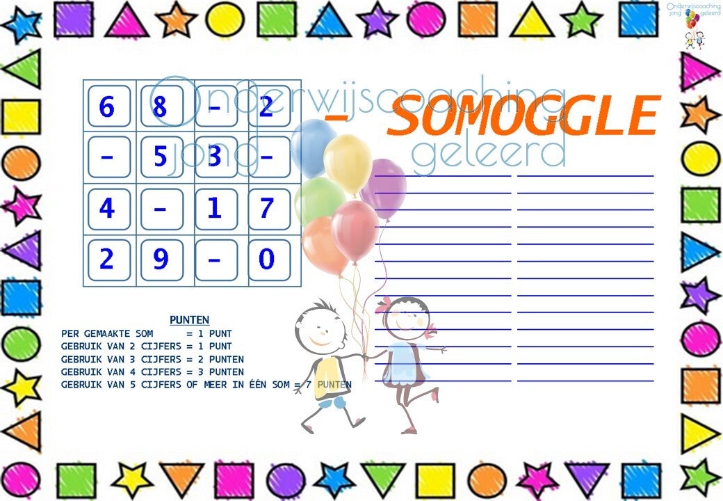 Somoggle minsommen 🧮
