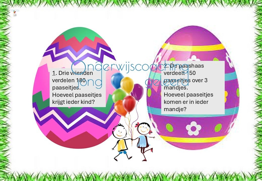 Pasen Zweeds loopspel 🐰🥚