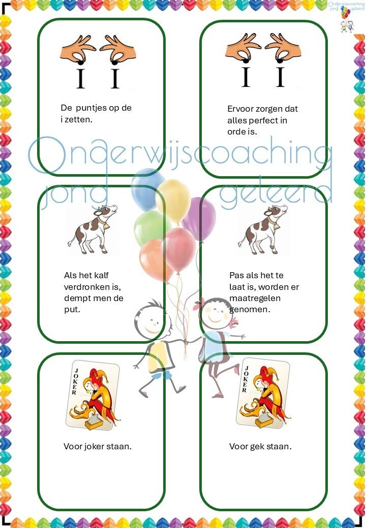 Spreekwoorden spel 🐱