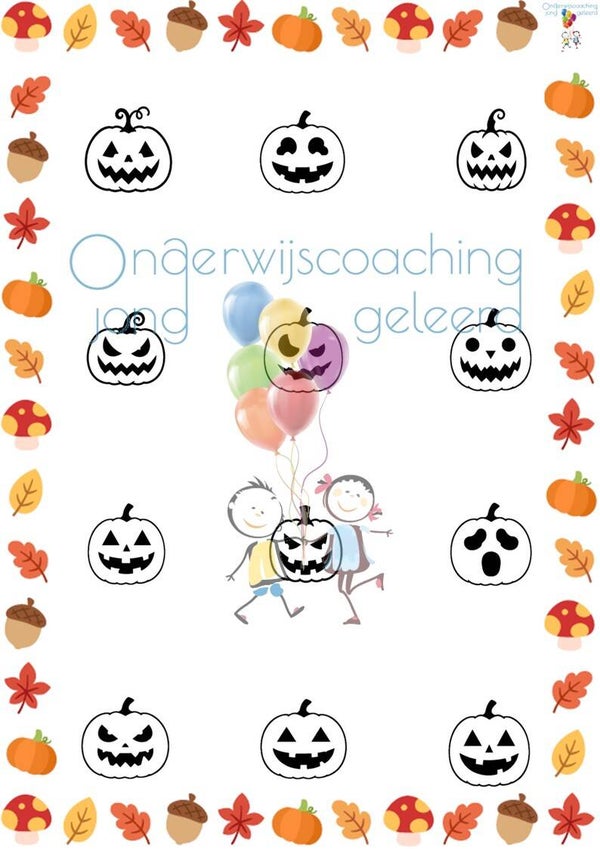 Halloween - spannende zaklamp-speurtocht-spellen 🎃🔦