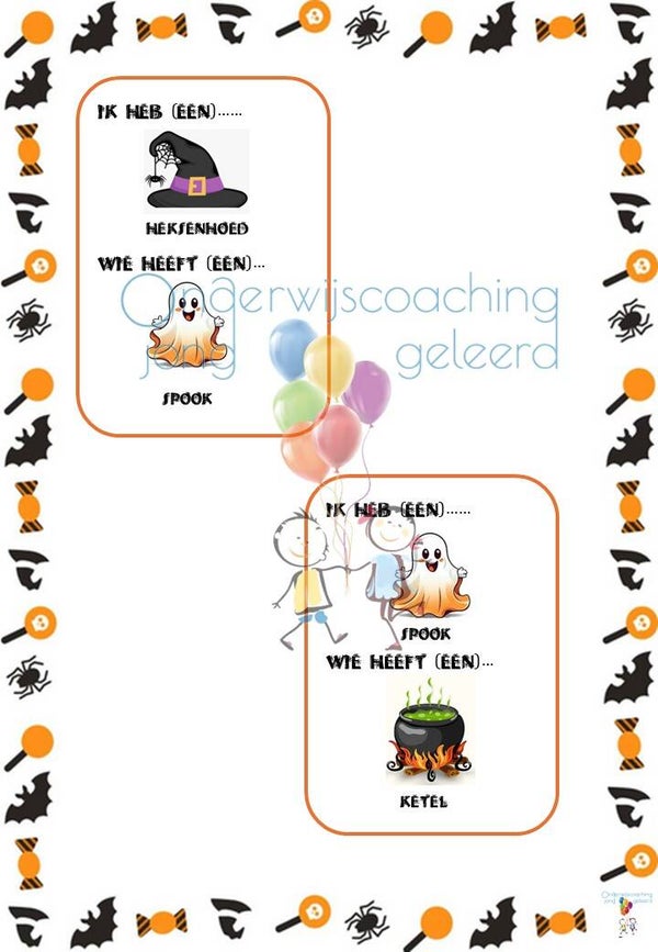 Ik heb, wie heeft... Halloween 🧛🏻🎃👻🐈‍⬛