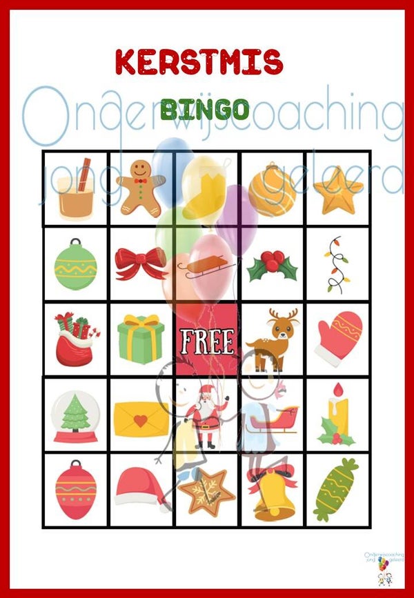 Kerst bingo 🎅🏻