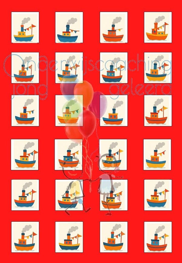 'Wie is het...?' - Sinterklaas/ stoomboot