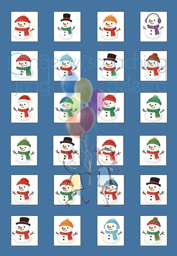 'Wie is het...?' - winter/ sneeuwpop ☃️