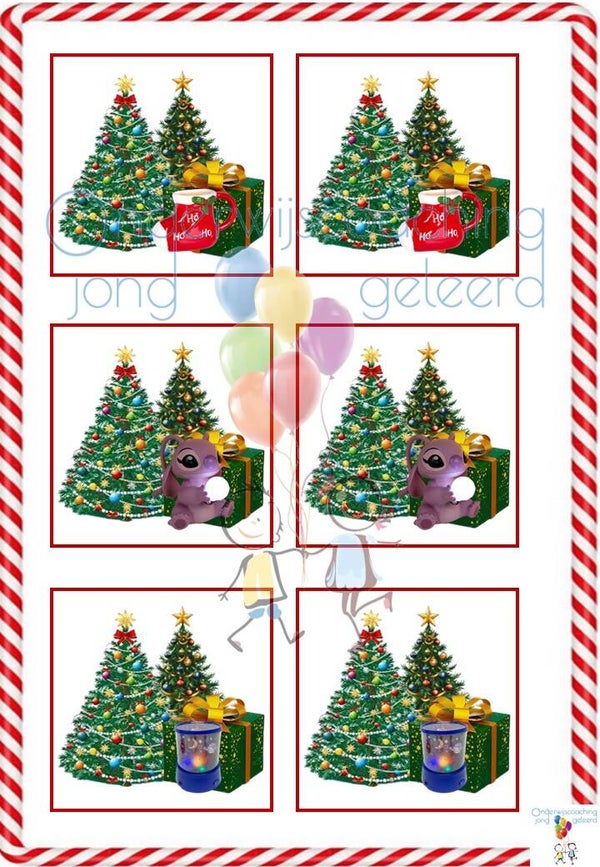 Memory Kerst - Welk cadeautje ligt er voor jou onder de Kerstboom? 🎄