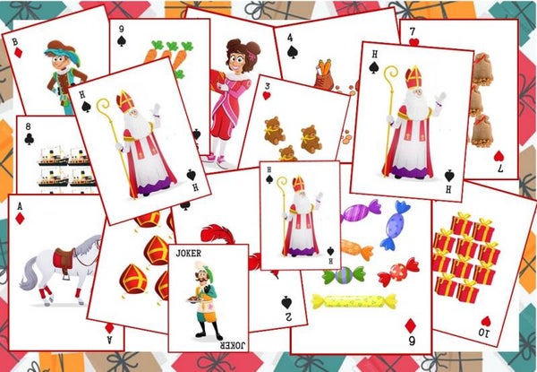 Sinterklaas Speelkaarten ♠️♥️♦️♣️